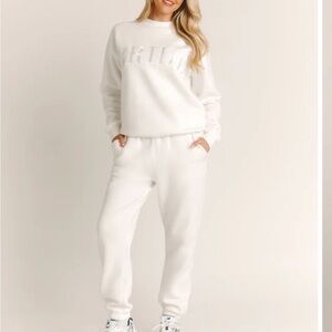 Six Stories White Bride Sweatshirt